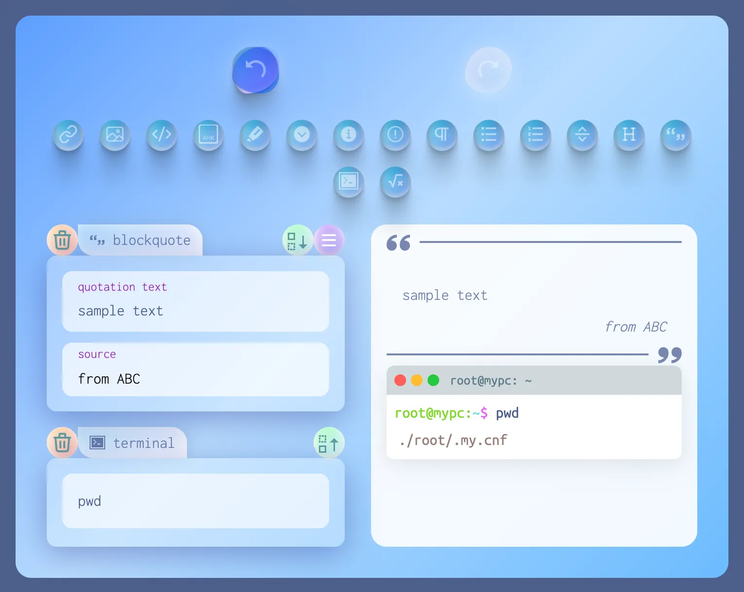 Jewelry Block Editor